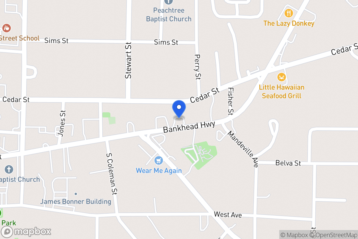 Map of 126 Bankhead Hwy