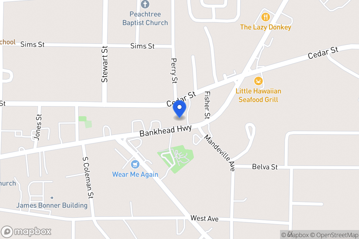 Map of 140 Bankhead Hwy