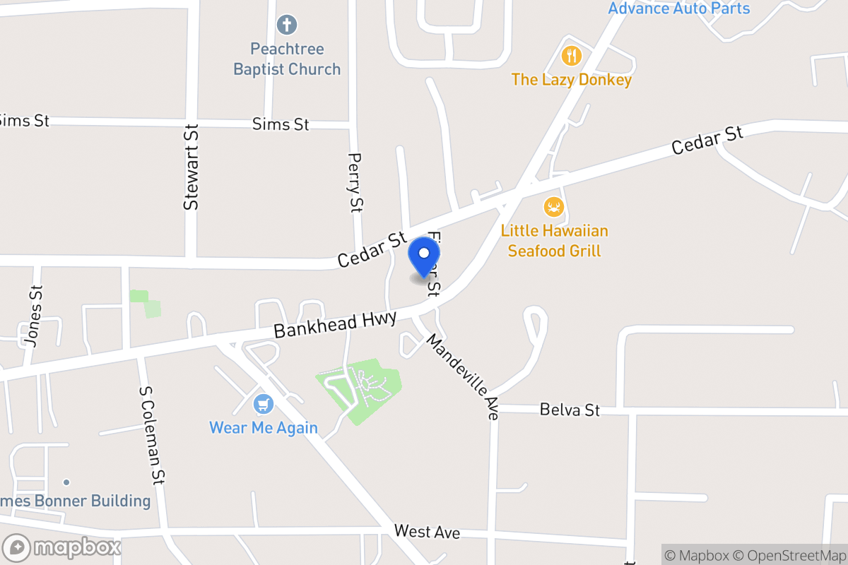 Map of 154 Bankhead Hwy