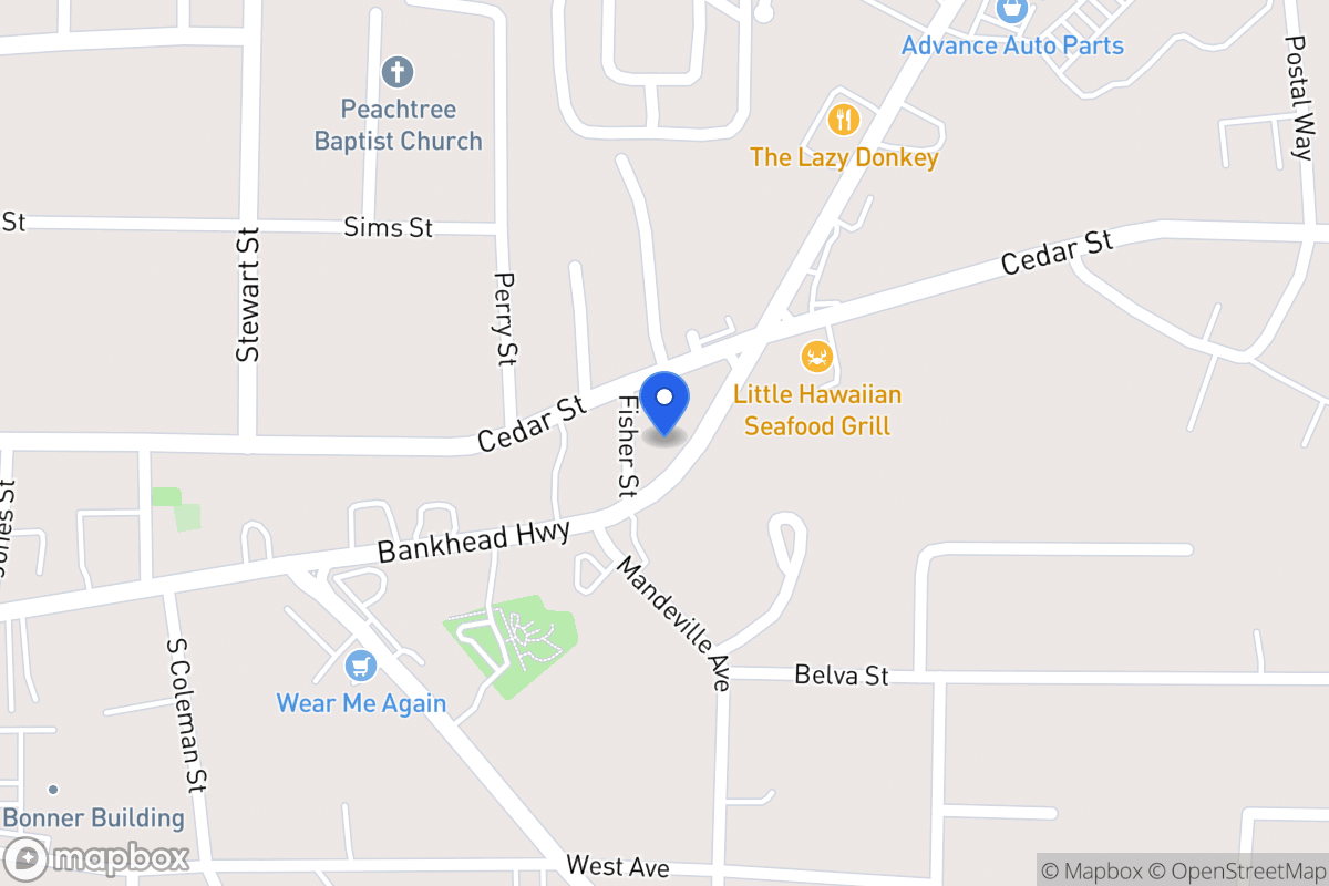 Map of 216 Bankhead Hwy