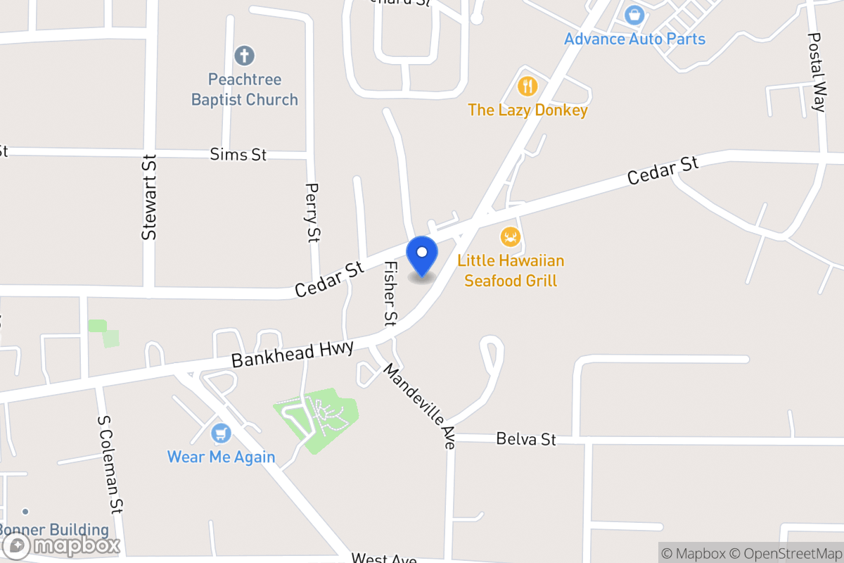Map of 220 Bankhead Hwy