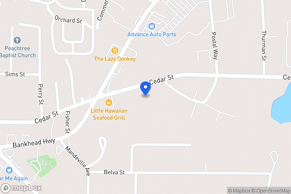 Map of 835 Cedar St