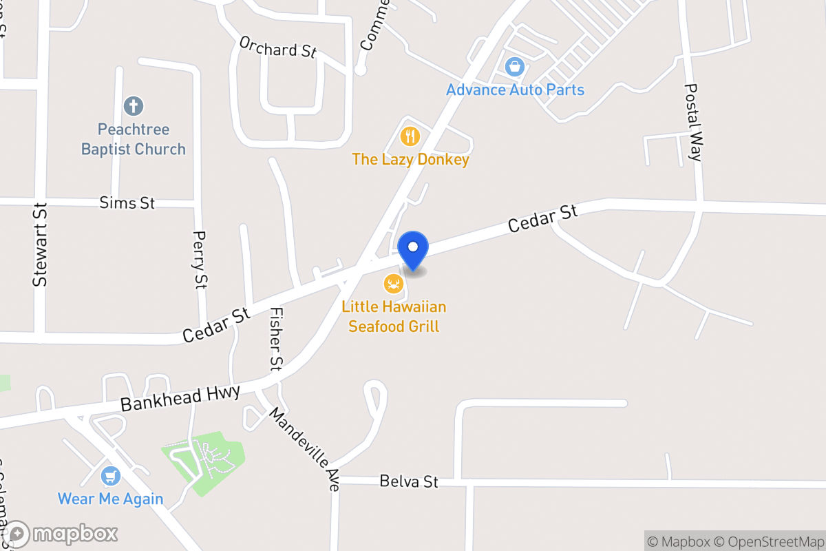 Map of 815 Cedar St