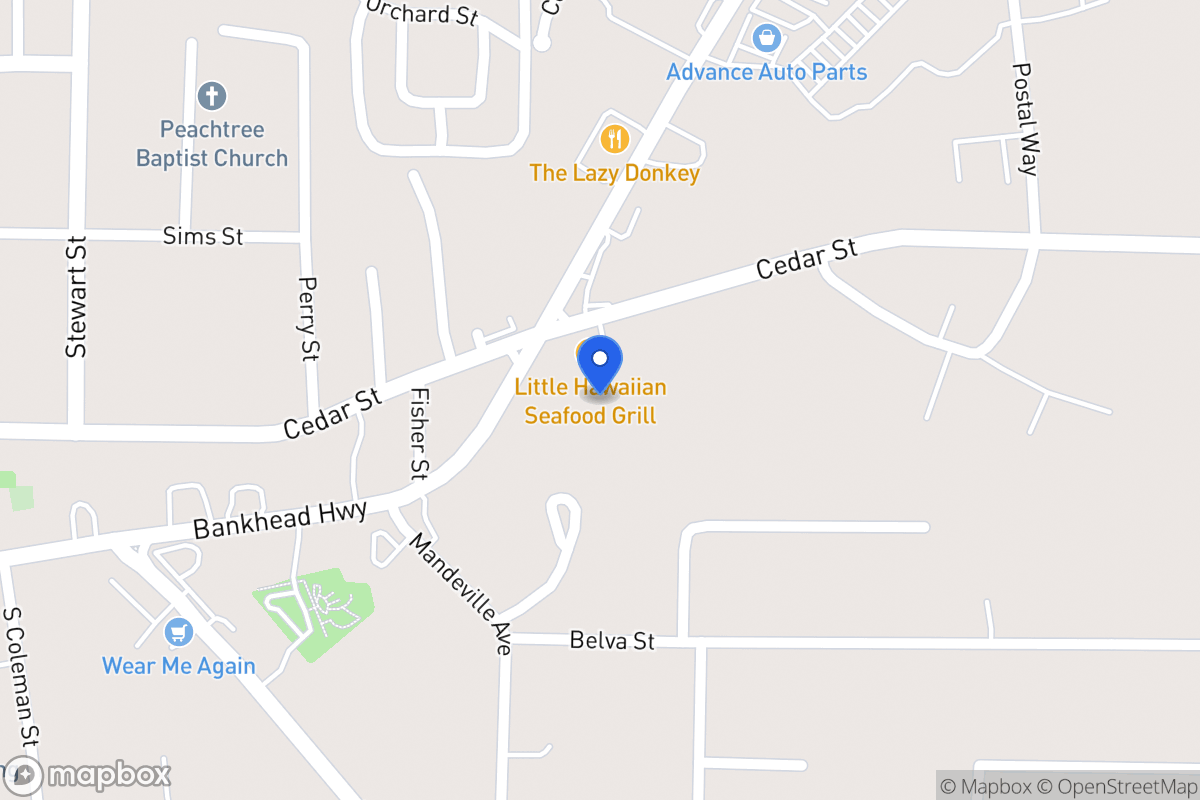 Map of 809 Cedar St