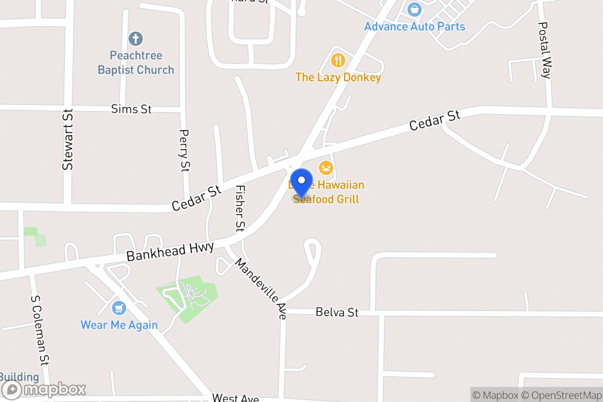 Map of 227 Bankhead Hwy