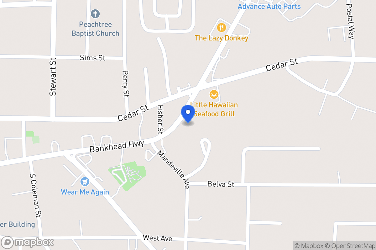 Map of 219 Bankhead Hwy