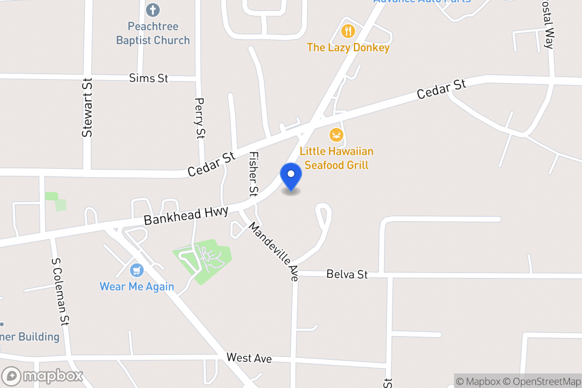 Map of 215 Bankhead Hwy