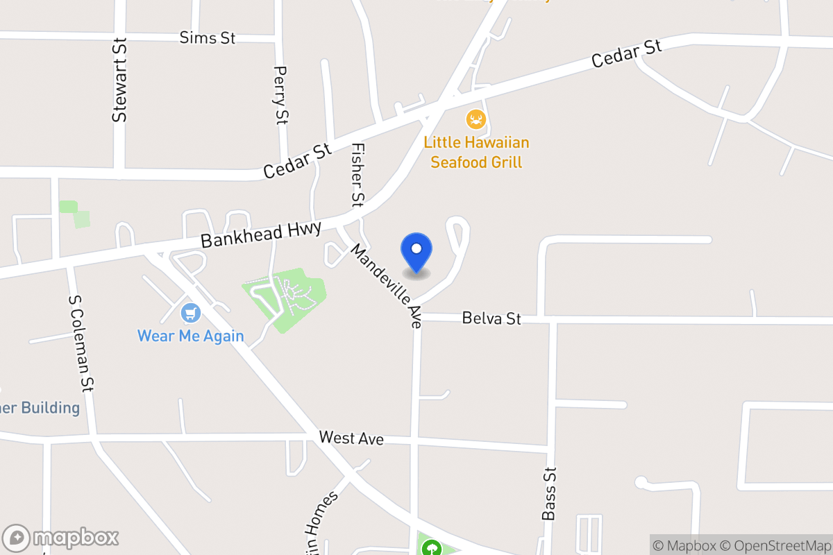 Map of 122 Mandeville Ave