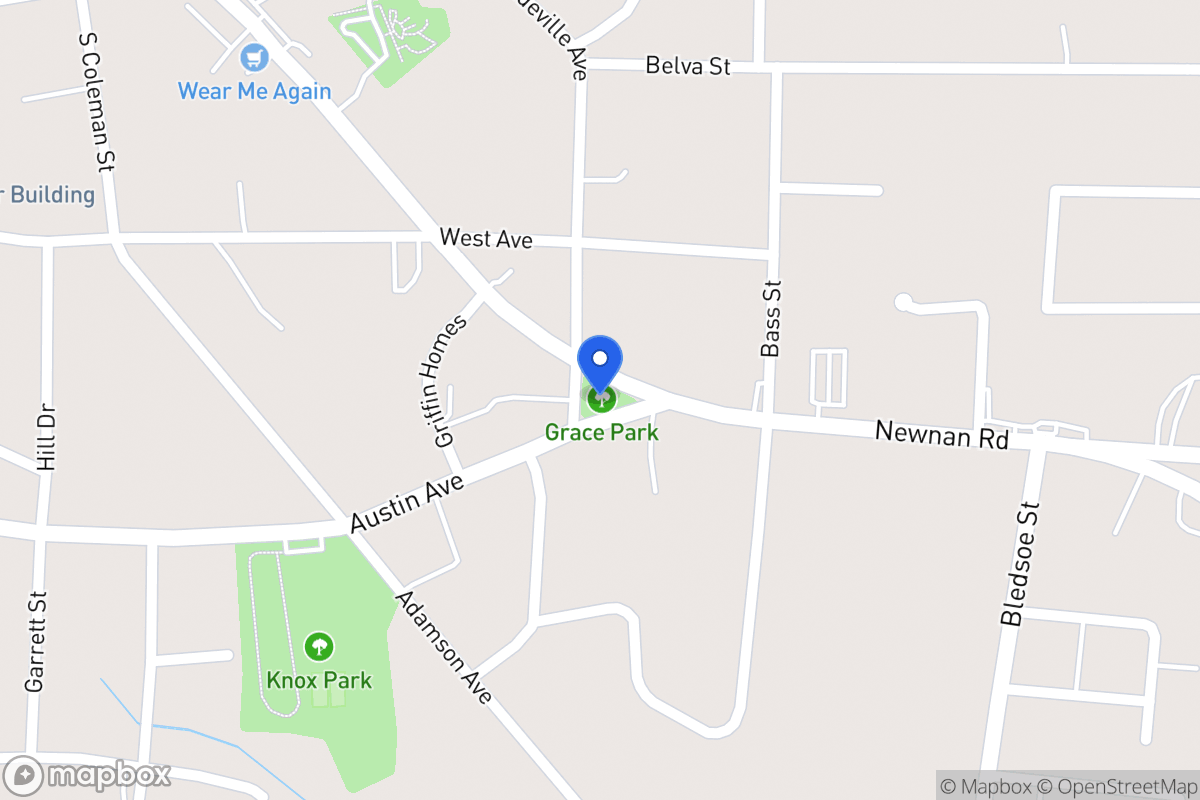 Map of 301 Newnan Rd
