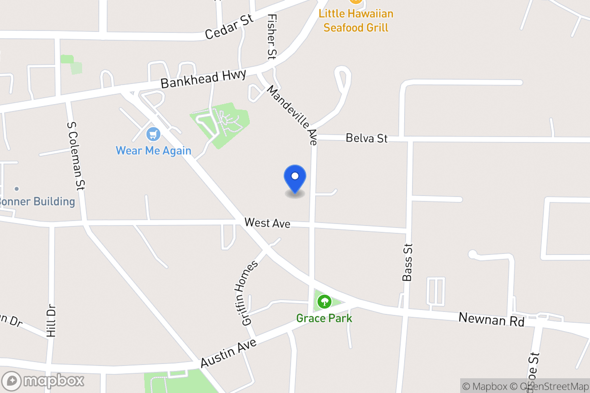 Map of 227 Mandeville Ave