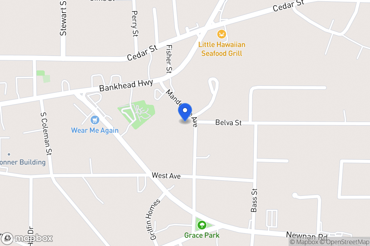 Map of 201 Mandeville Ave