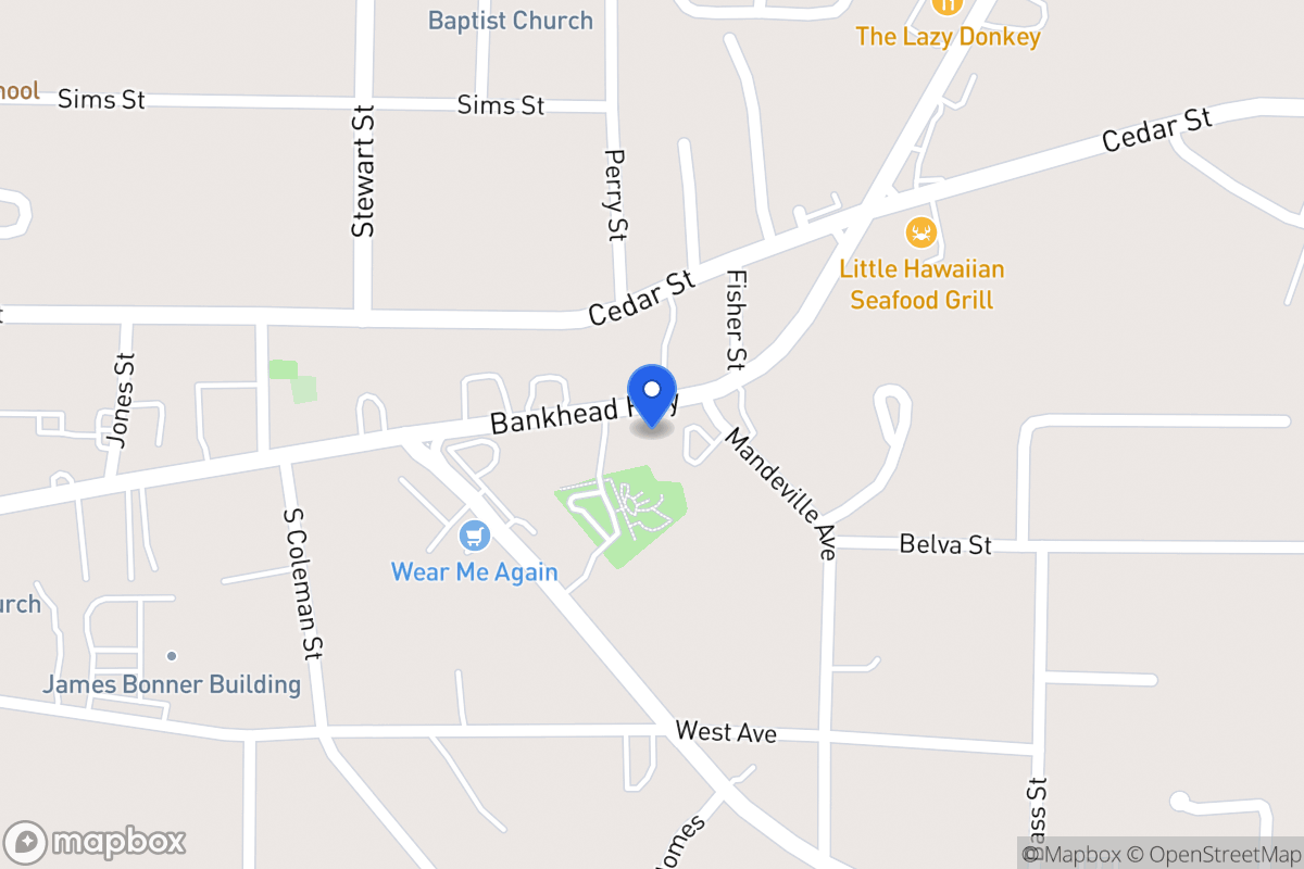 Map of 141 Bankhead Hwy