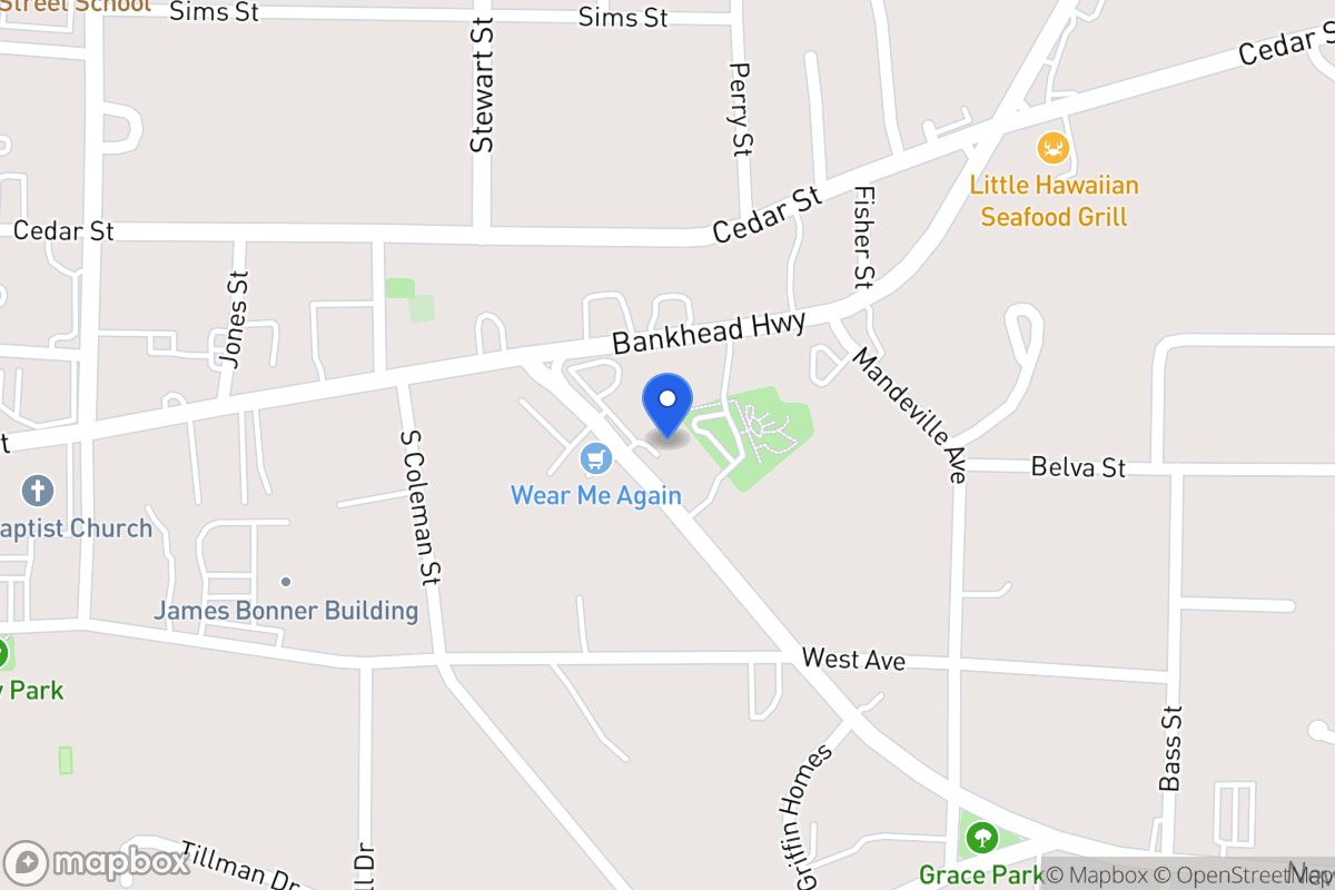 Map of 126 Newnan Rd