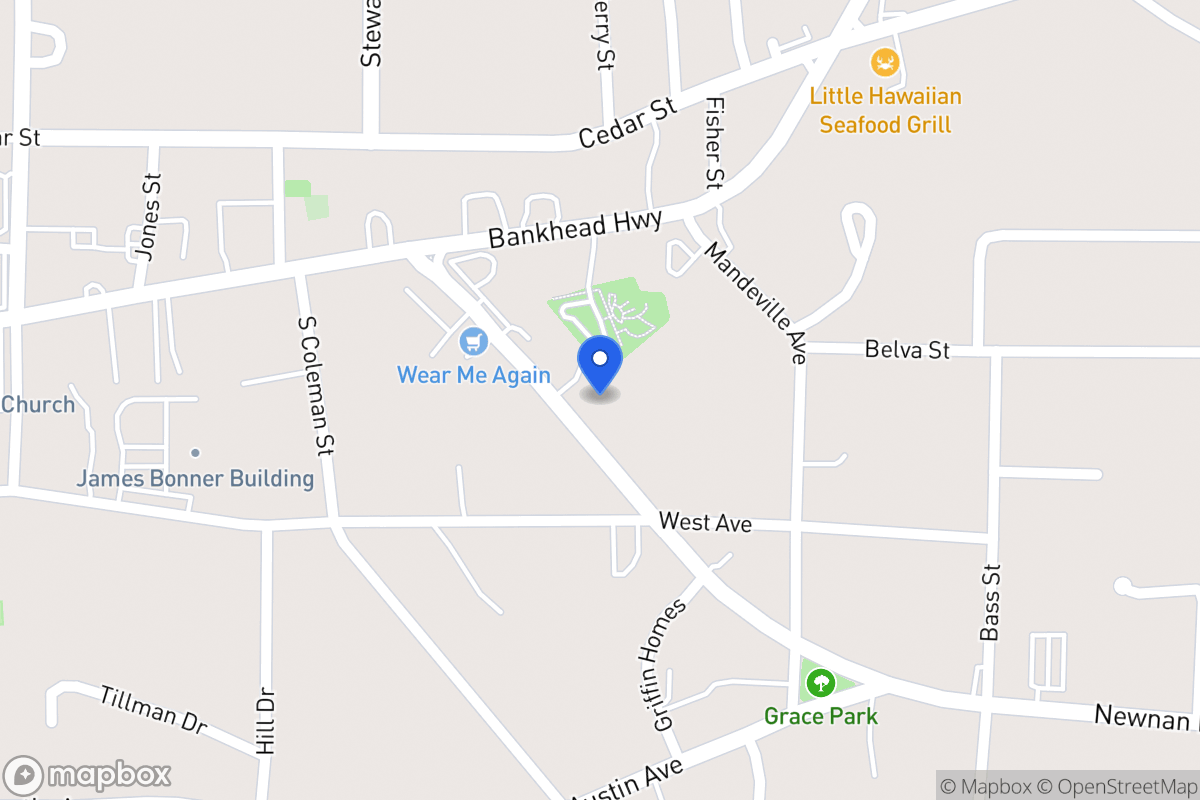 Map of 142 Newnan Rd