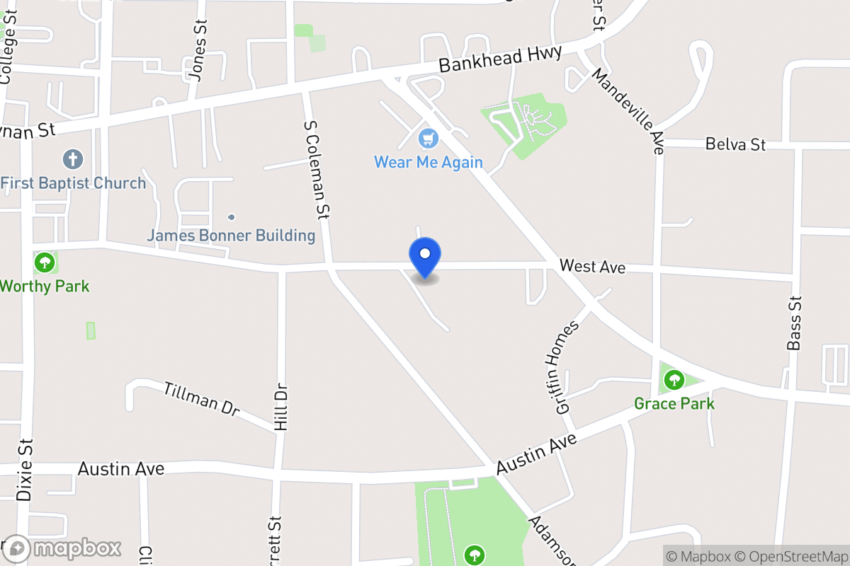 Map of 405 West Ave