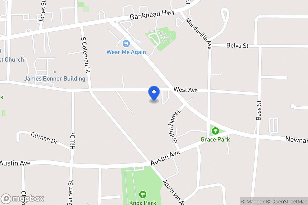 Map of 431 West Ave