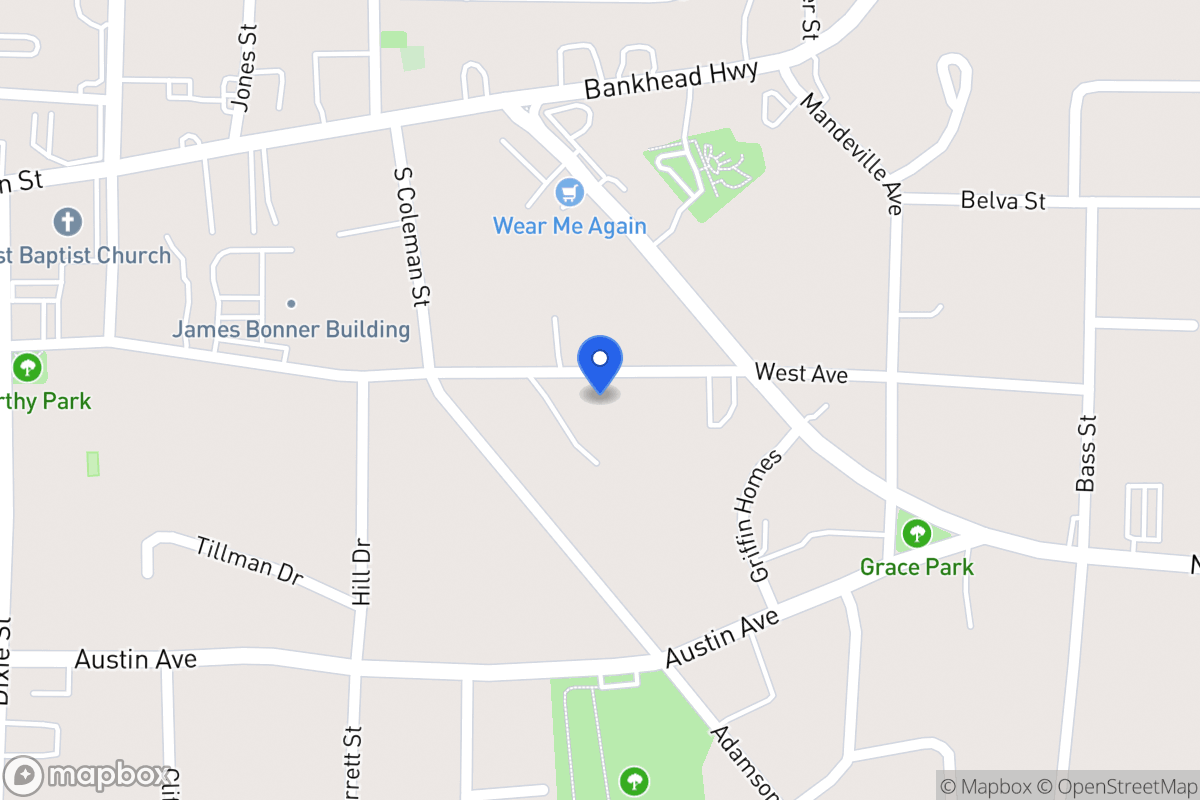 Map of 409 West Ave