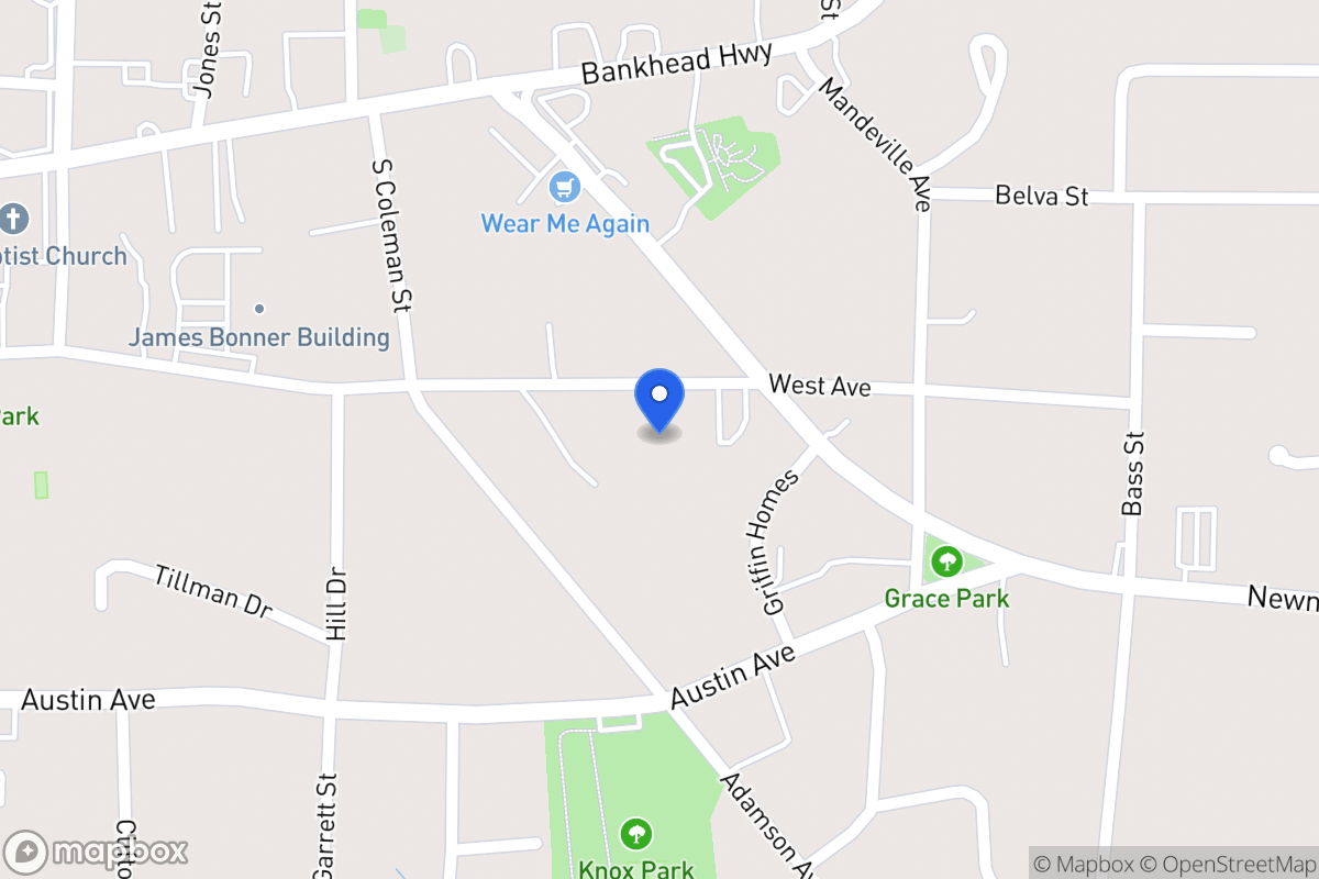 Map of 427 West Ave