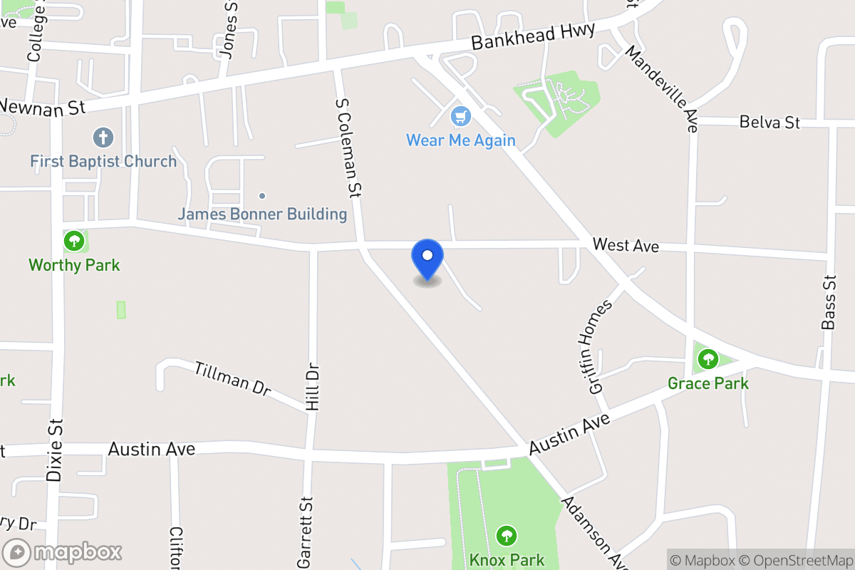 Map of 118 Adamson Ave