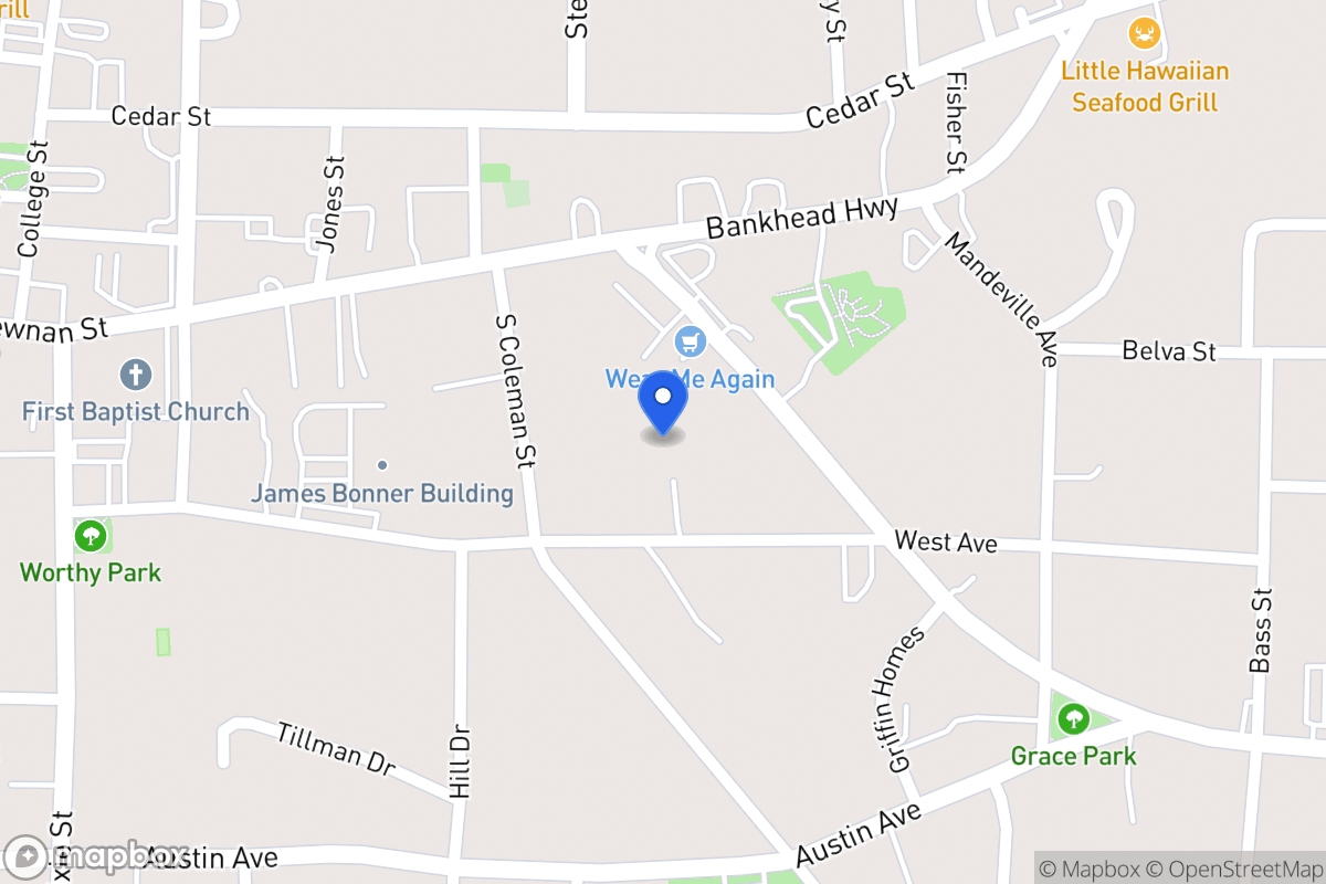 Map of 404 West Ave