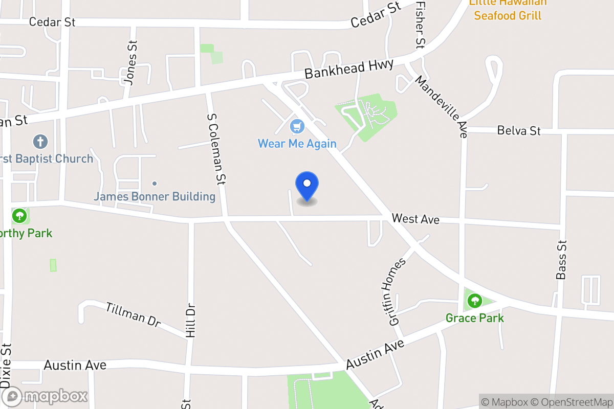 Map of 408 West Ave