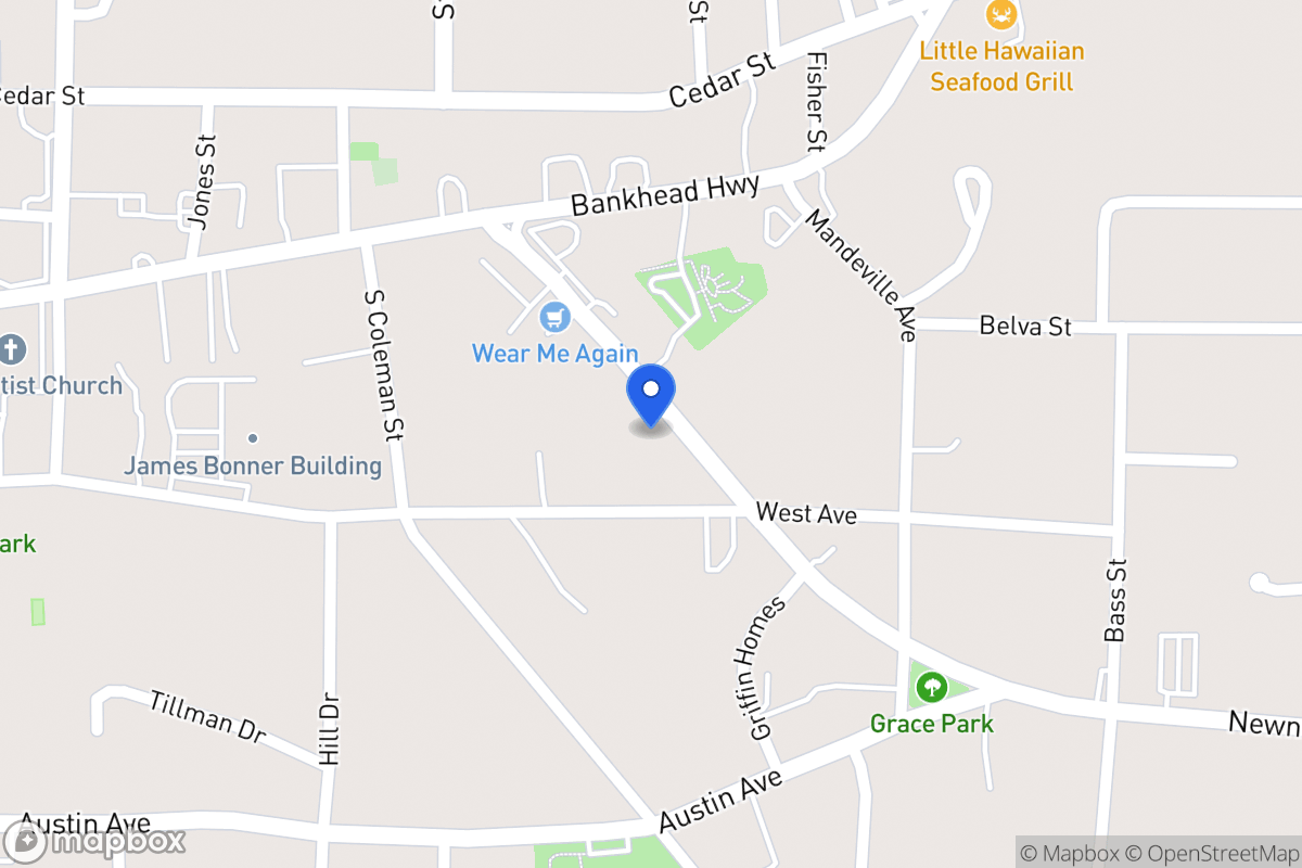 Map of 143 Newnan Rd