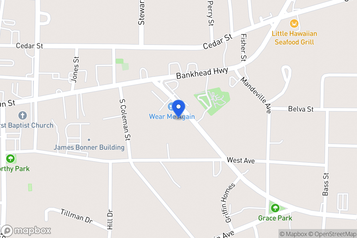 Map of 127 Newnan Rd