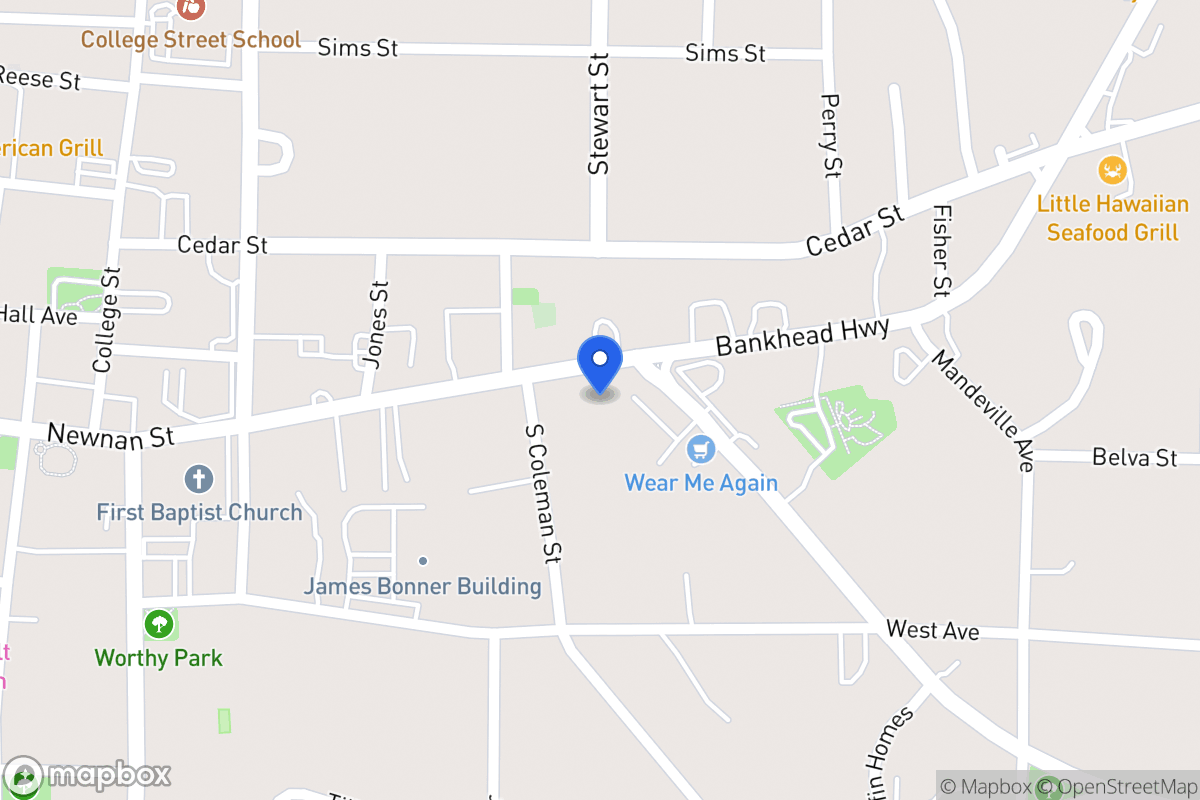 Map of 619 Newnan St