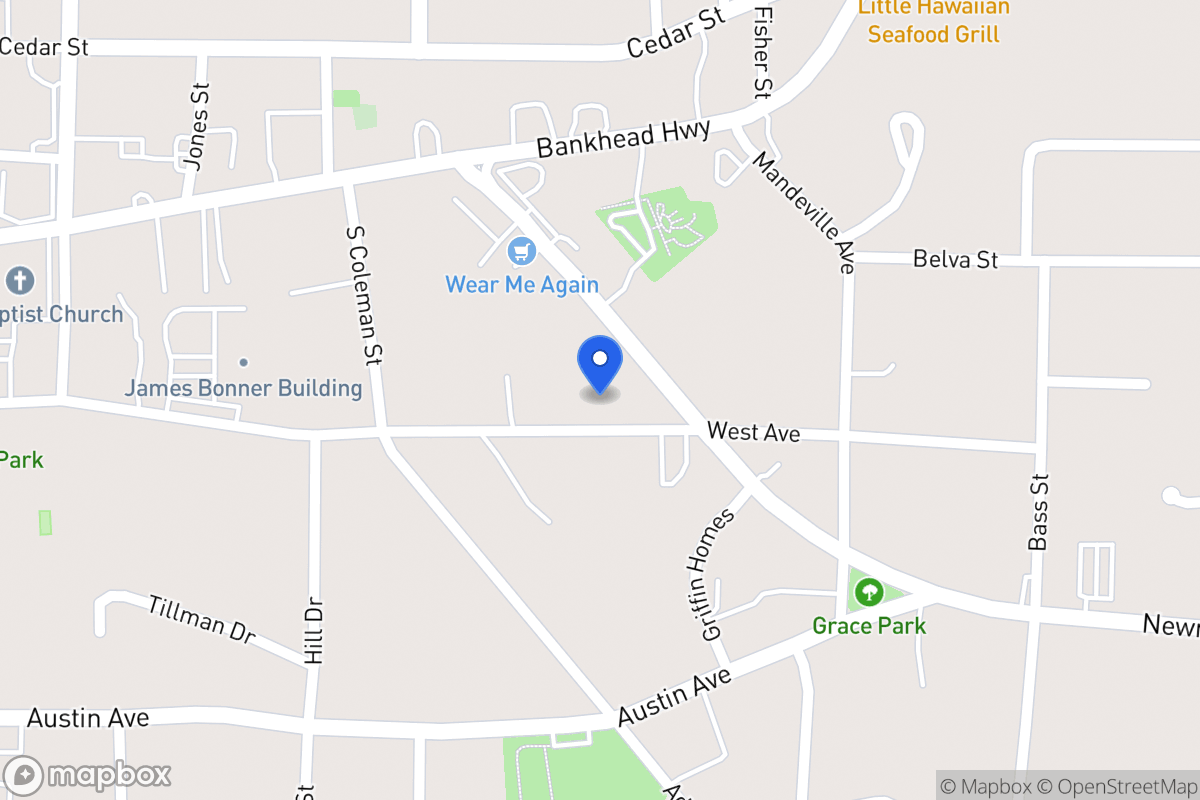 Map of 420 West Ave