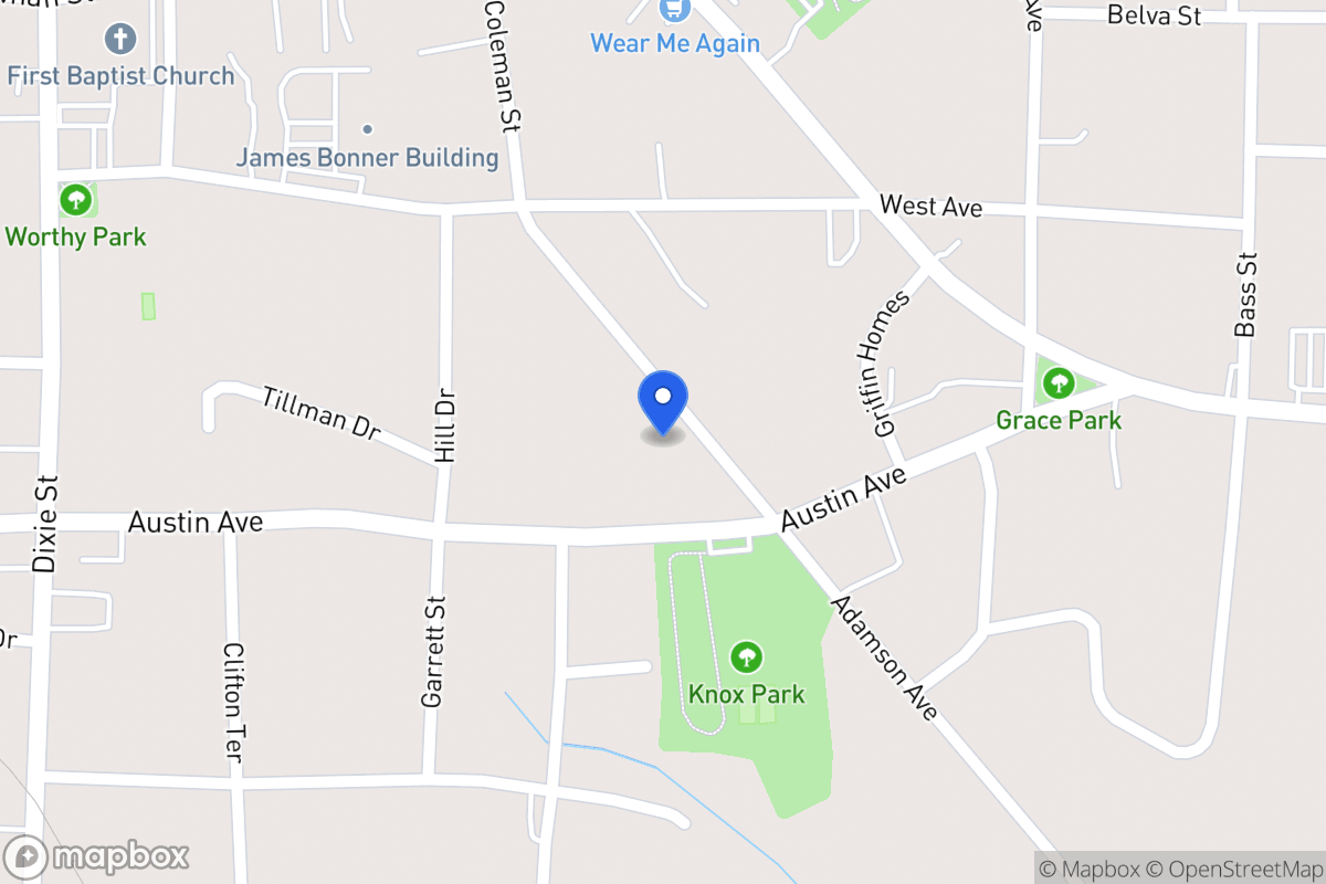 Map of 201 Adamson Ave