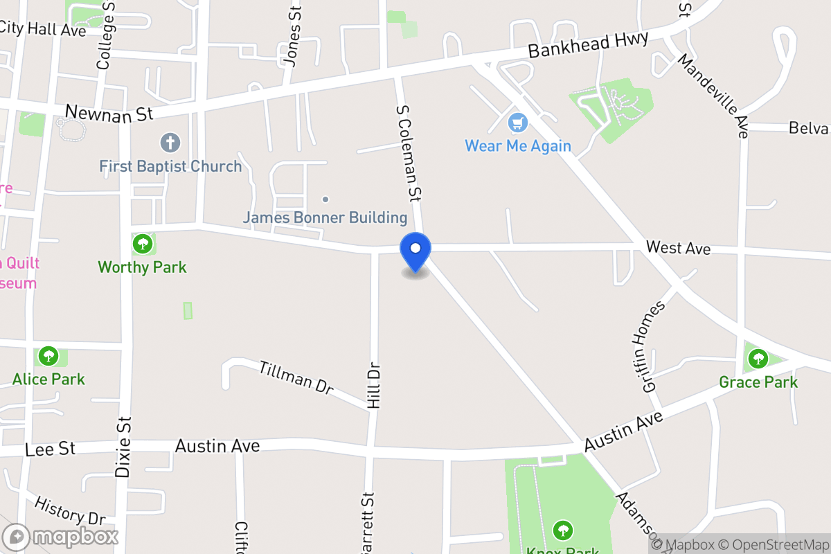 Map of 105 Adamson Ave