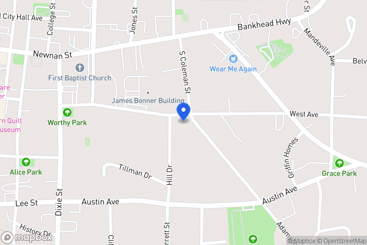 Map of 243 West Ave