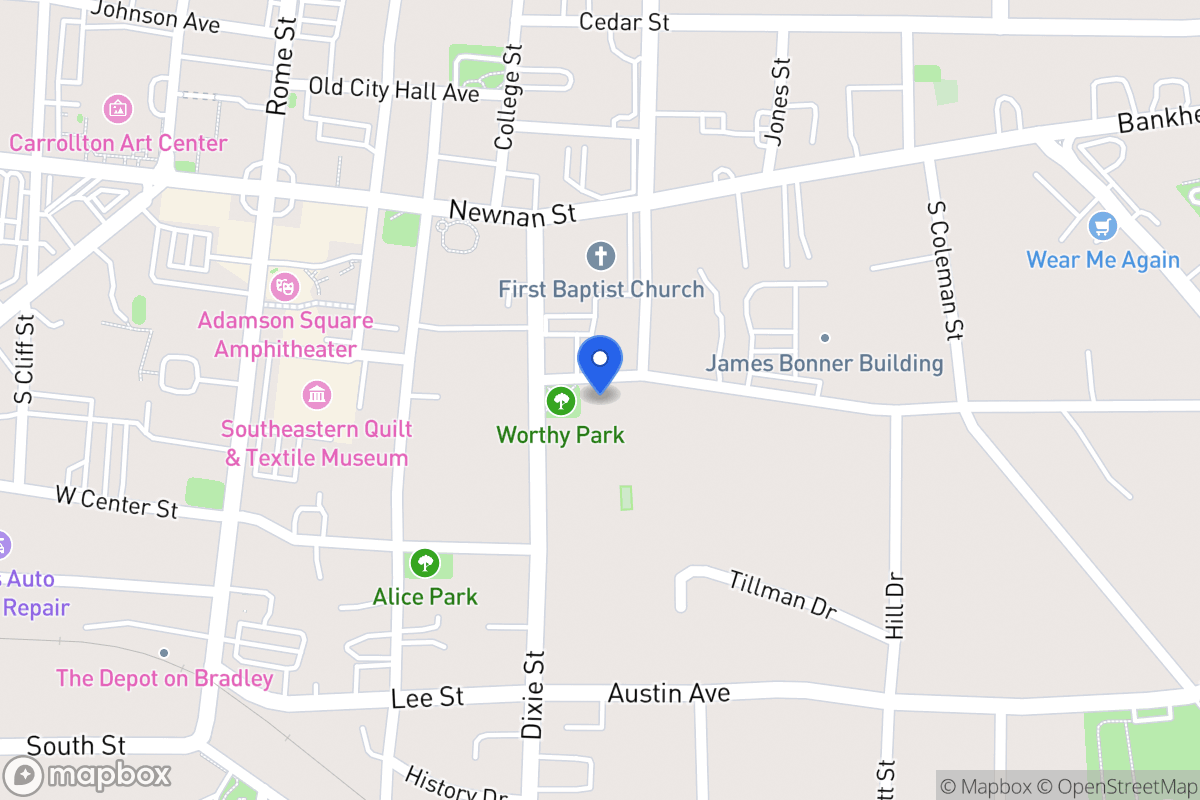 Map of 109 West Ave