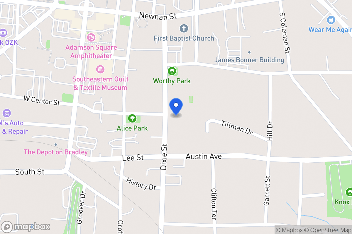 Map of 224 Dixie St