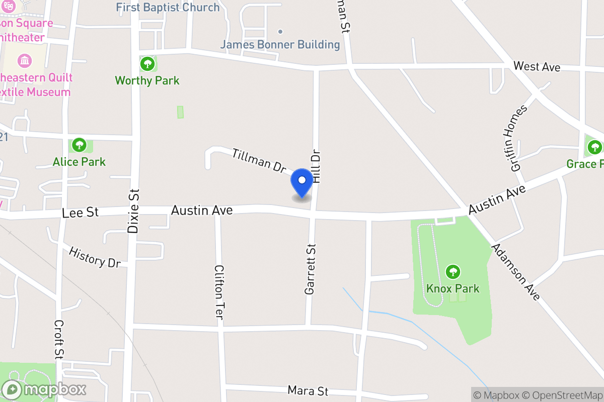 Map of 226 Austin Ave