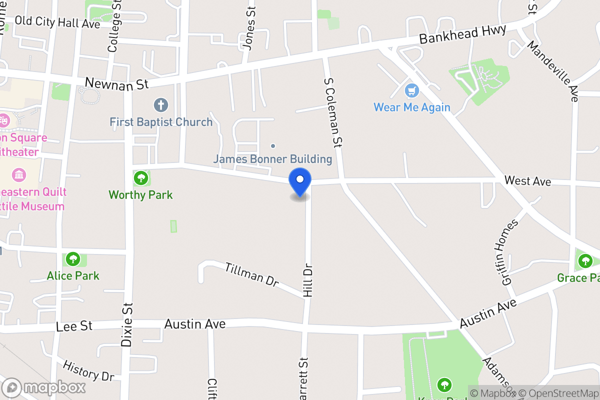 Map of 235 A&B West Ave