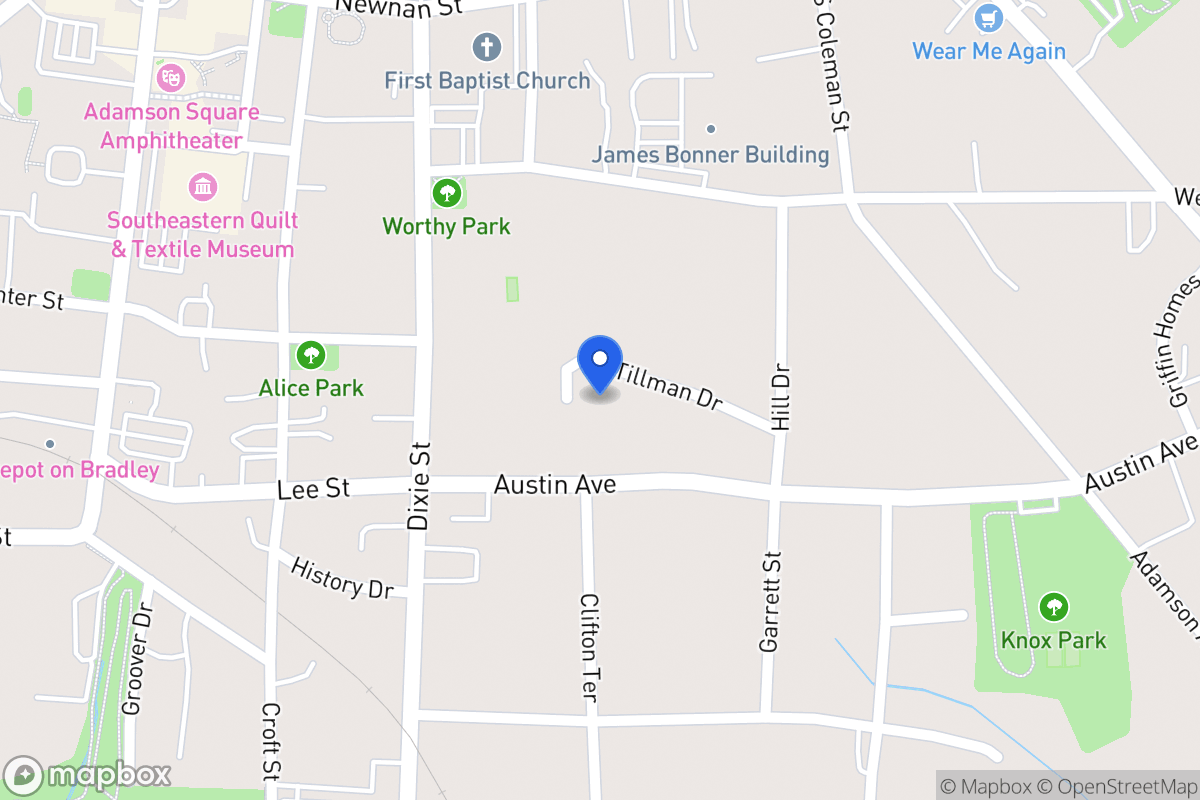 Map of 112 Tillman Dr