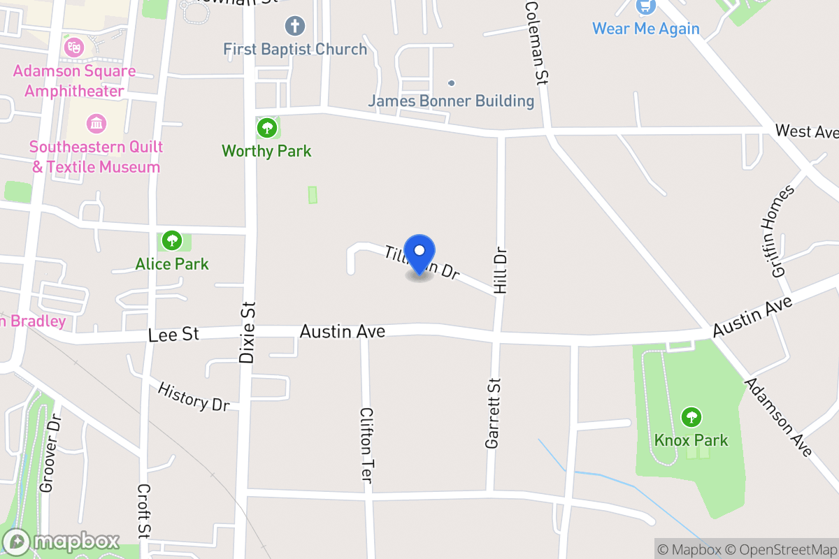 Map of 108 Tillman Dr
