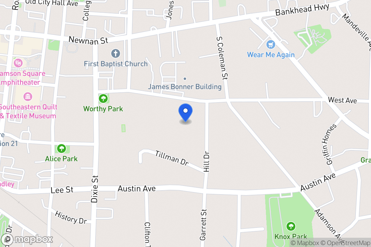 Map of 227 West Ave