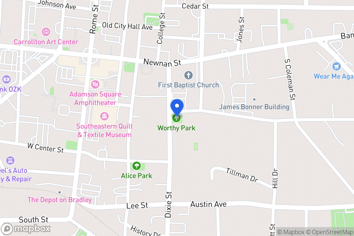 Map of Dixie St