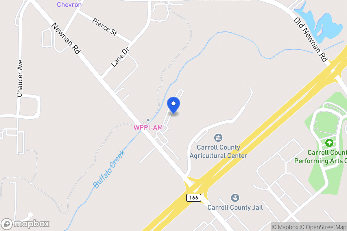 Map of 826 Newnan Rd