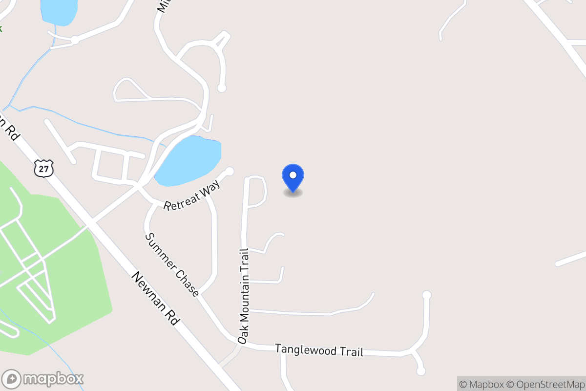 Map of 121 Oak Mountain Trl