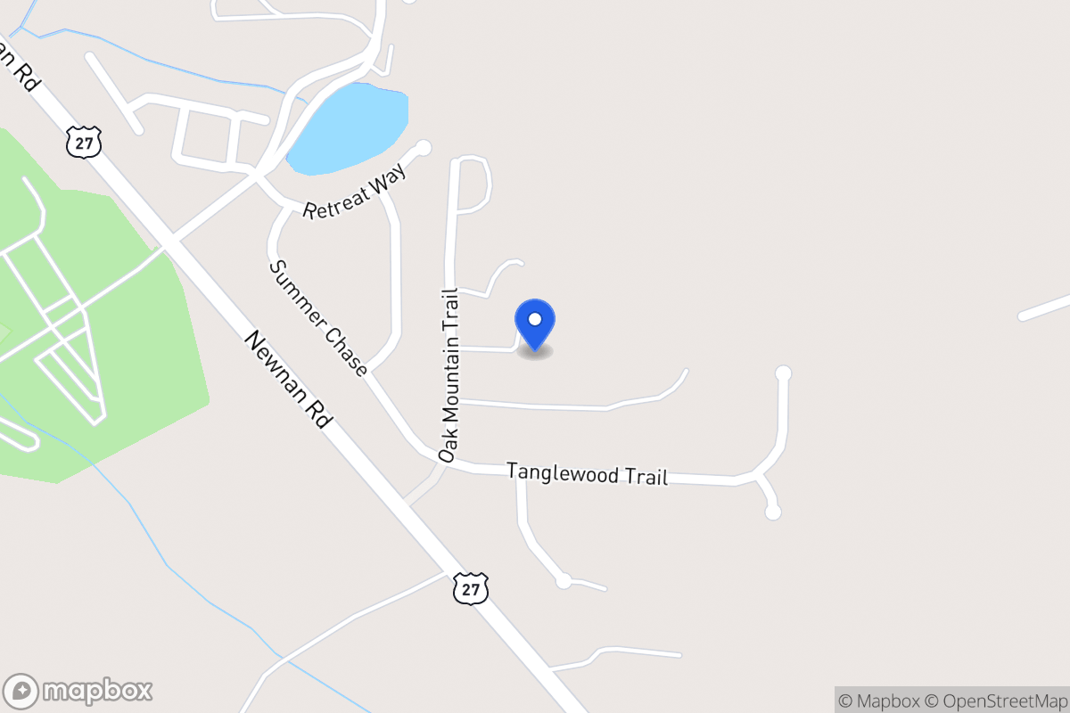 Map of 87 Oak Mountain Trl