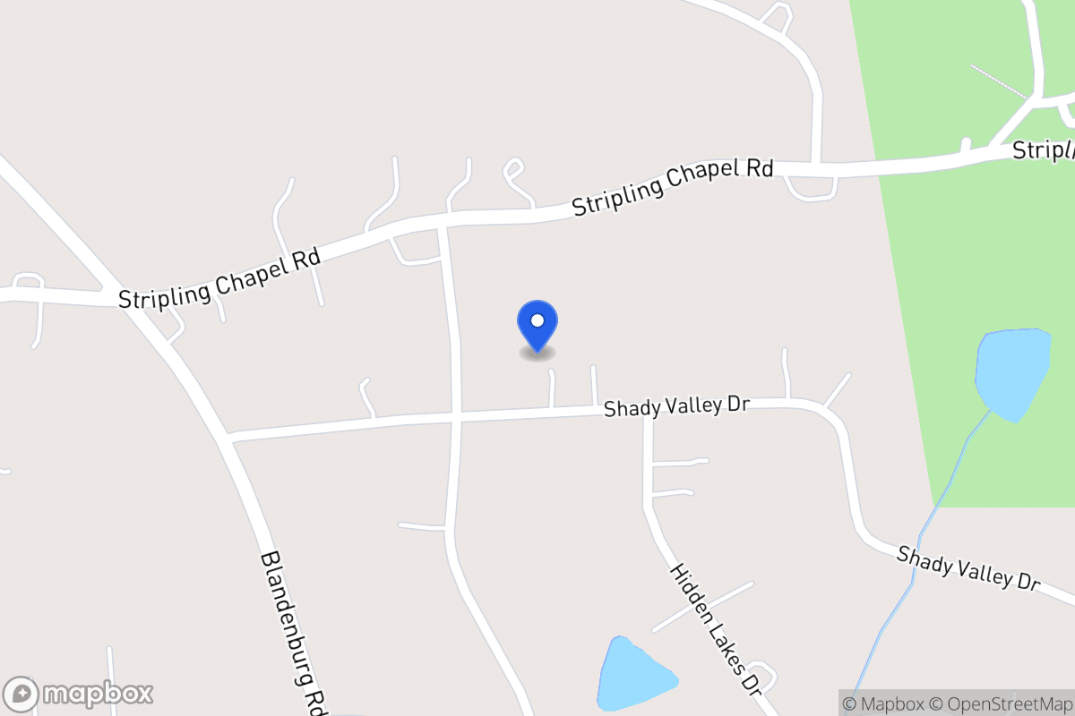 Map of 112 Shady Valley Dr