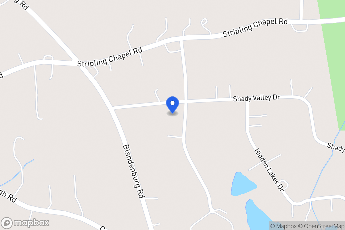 Map of 69 Shady Valley Dr