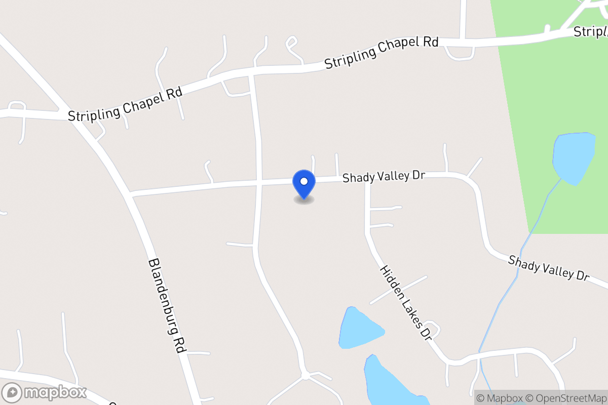 Map of 109 Shady Valley Dr