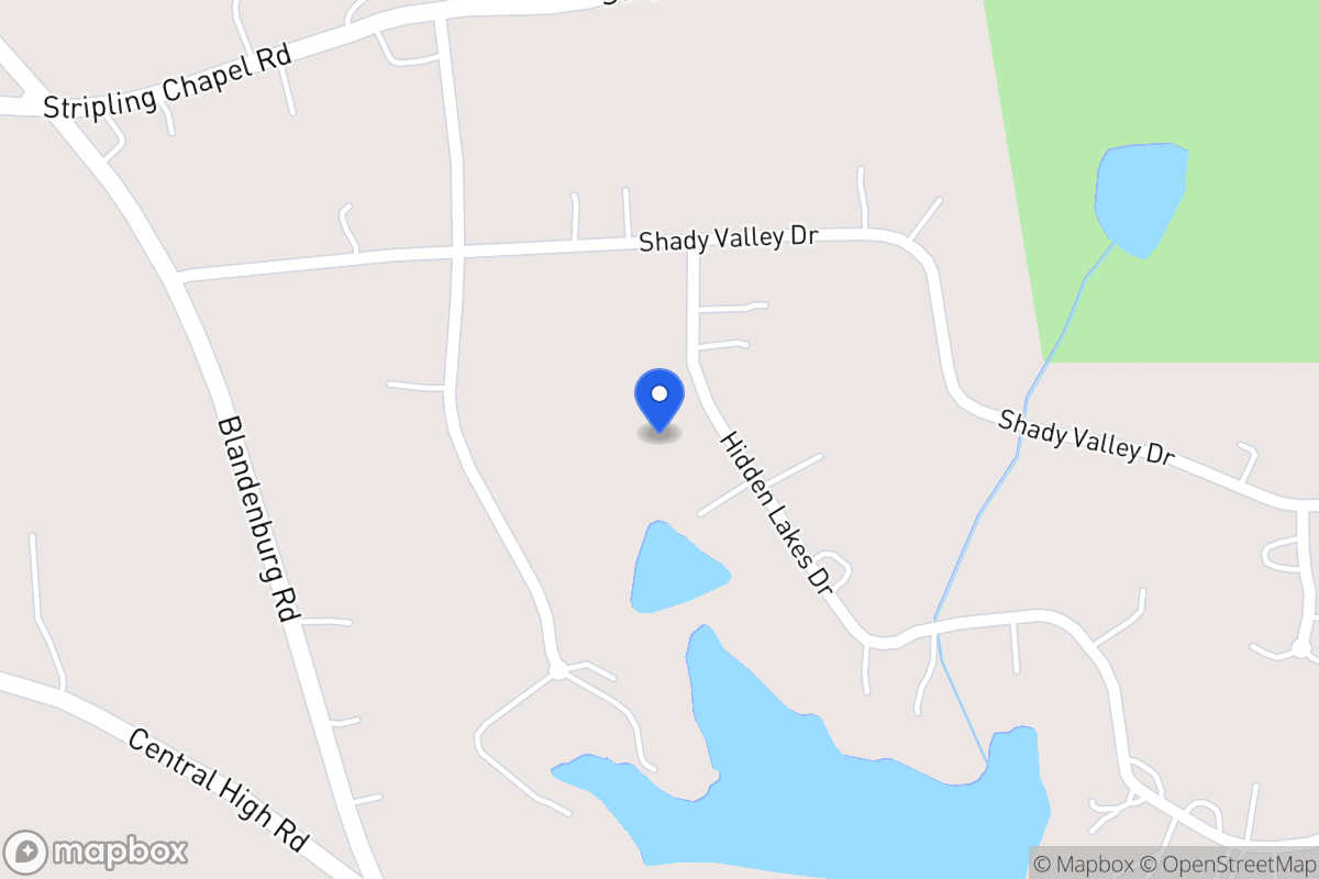 Map of 51 Hidden Lakes Dr