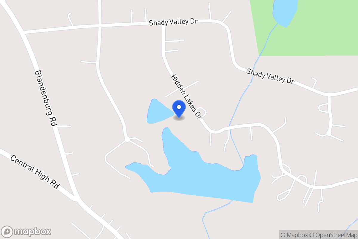 Map of 99 Hidden Lakes Dr