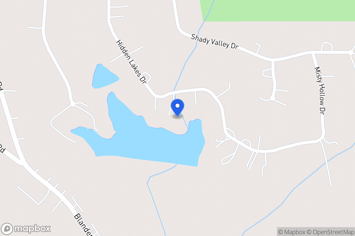 Map of 149 Hidden Lakes Dr