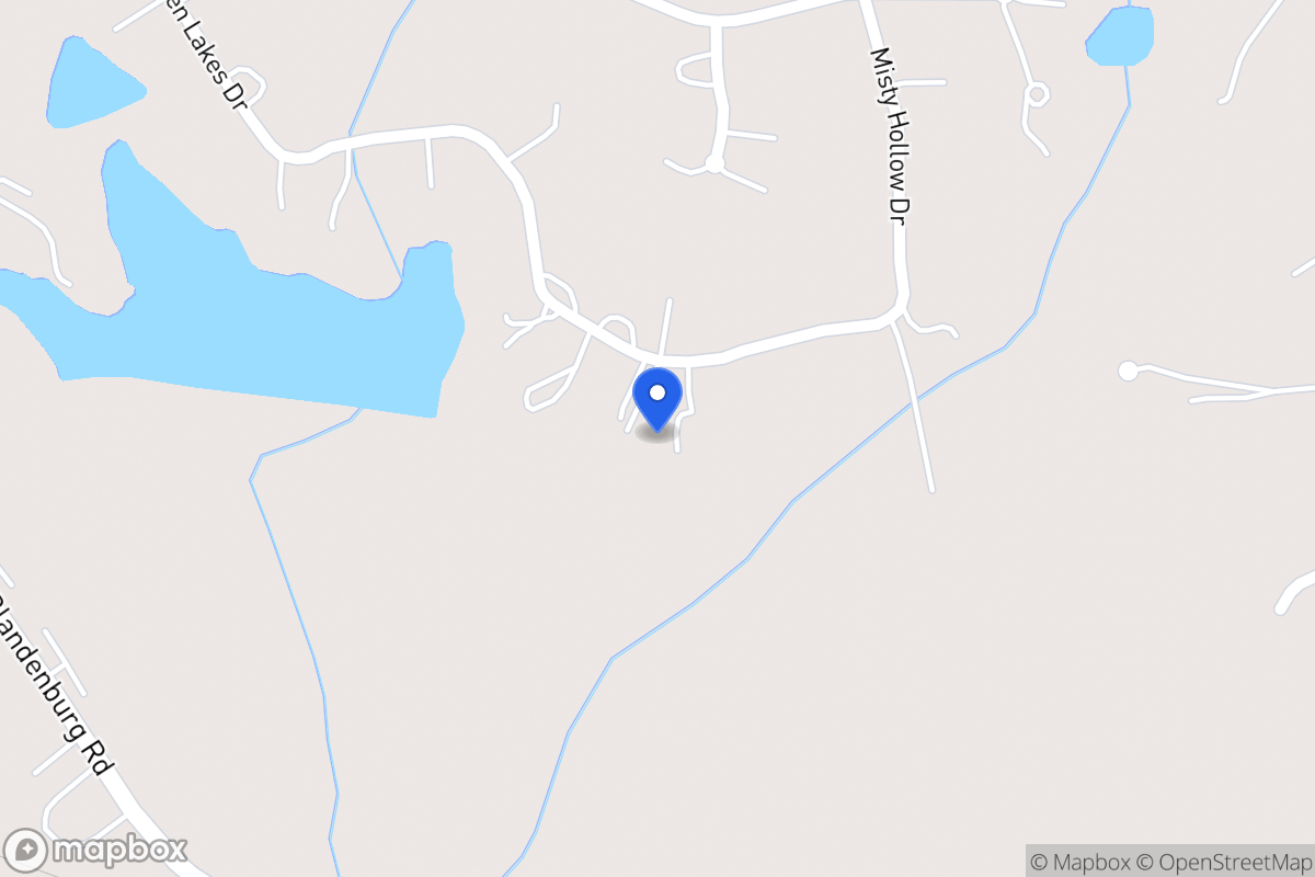 Map of 259 Hidden Lakes Dr